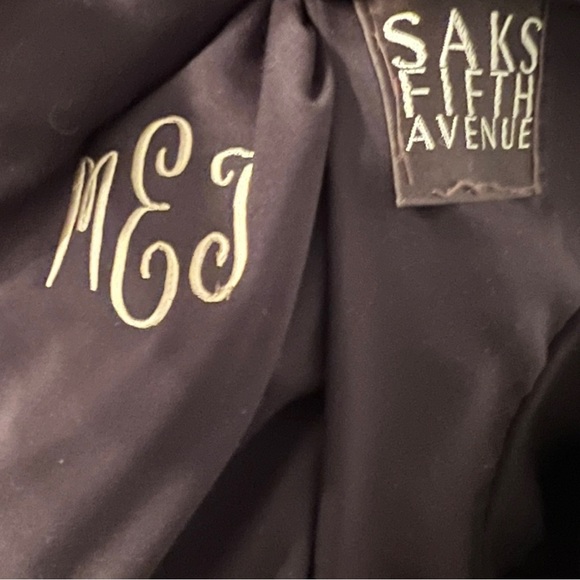 Vintage Birger Christensen for Saks Fifth Avenue Brow Rabbit Fur Coat, Sz L - Picture 4 of 7